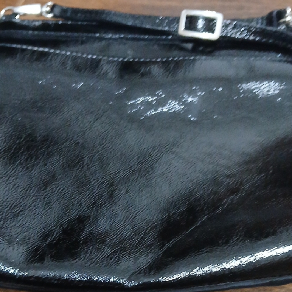 Brighton Black and Silver Embroidered Bag - Picture 4 of 7